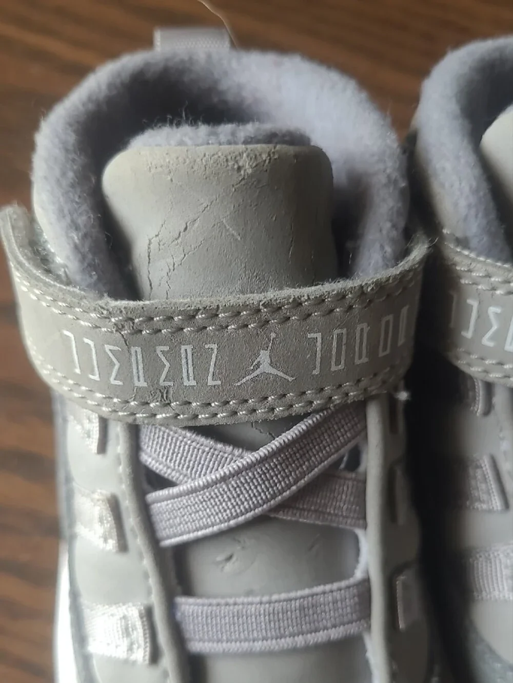 Baby Nike Air Jordan 11 Retro TD 'Cool Grey' Size 6C
